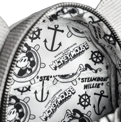 Steamboat Willie Corduroy Convertible Mini Backpack