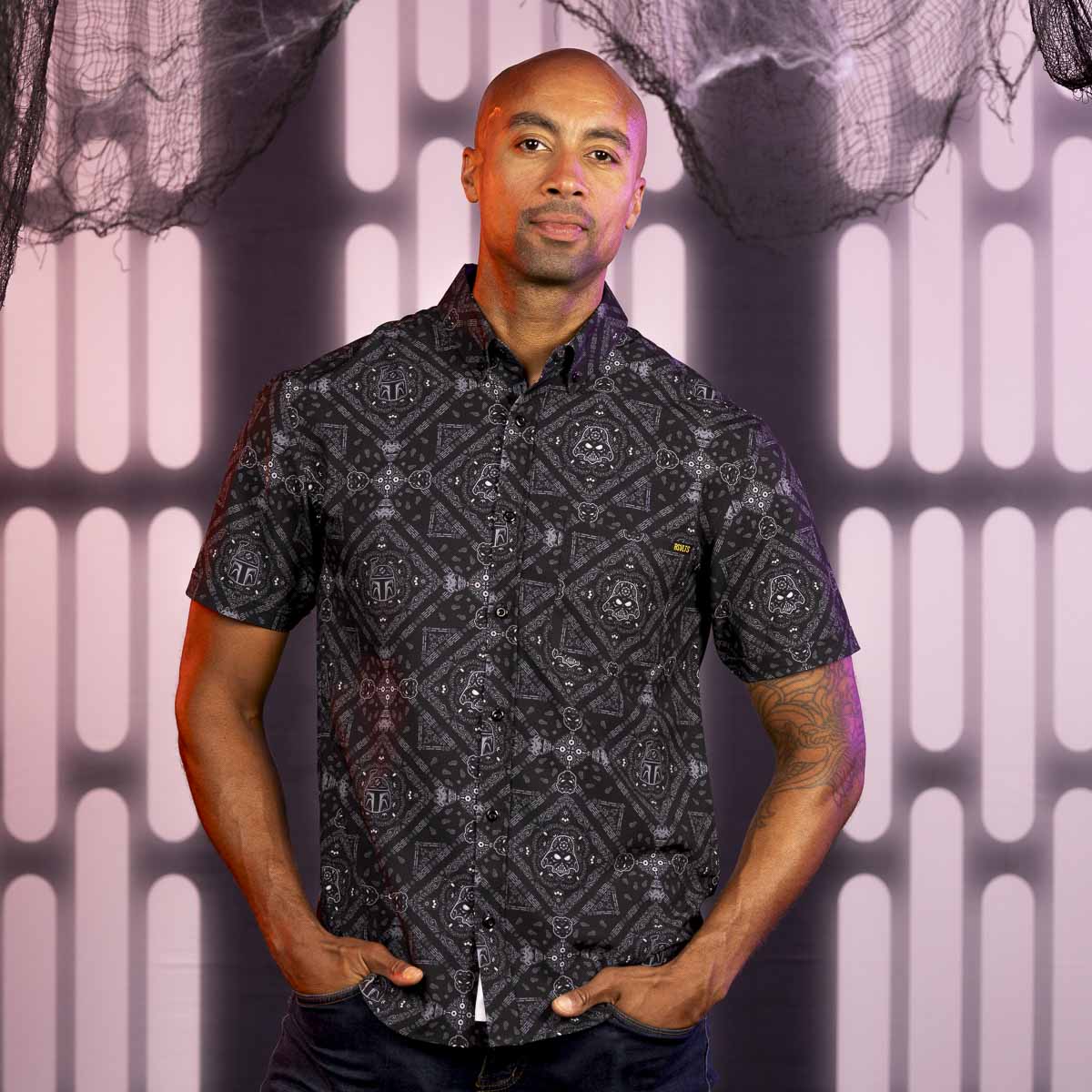 Star Wars "Day of the Dark Side" Button-Up Shirt