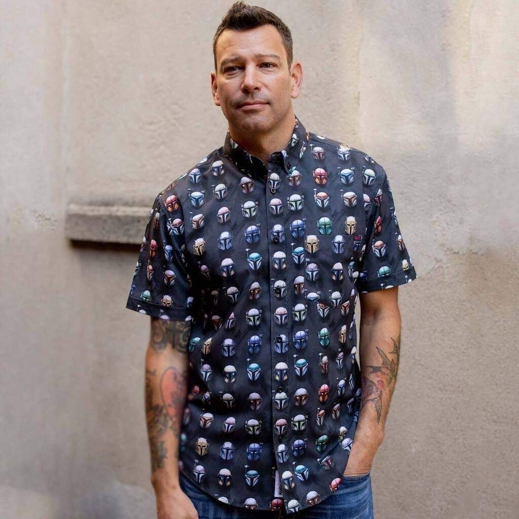 The Mandalorian "This Is The Way" Button-Up Shirt