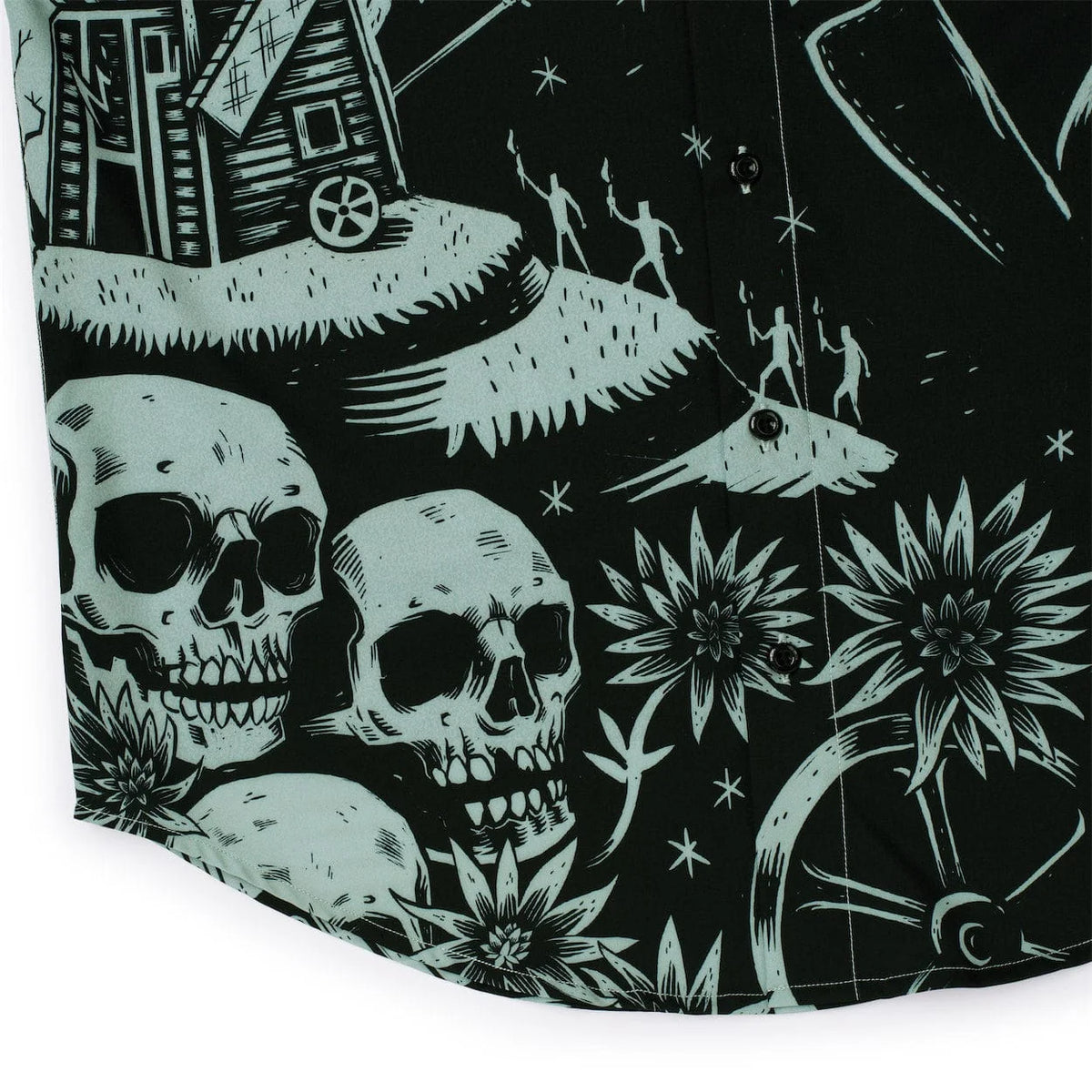 Universal Monsters "The Monster" Button-Up Shirt