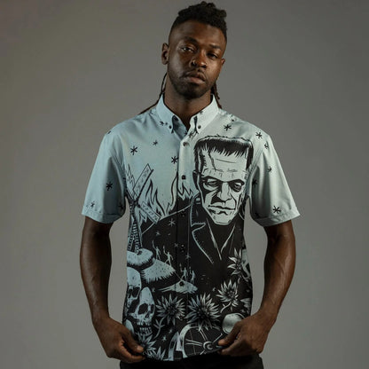 Universal Monsters "The Monster" Button-Up Shirt